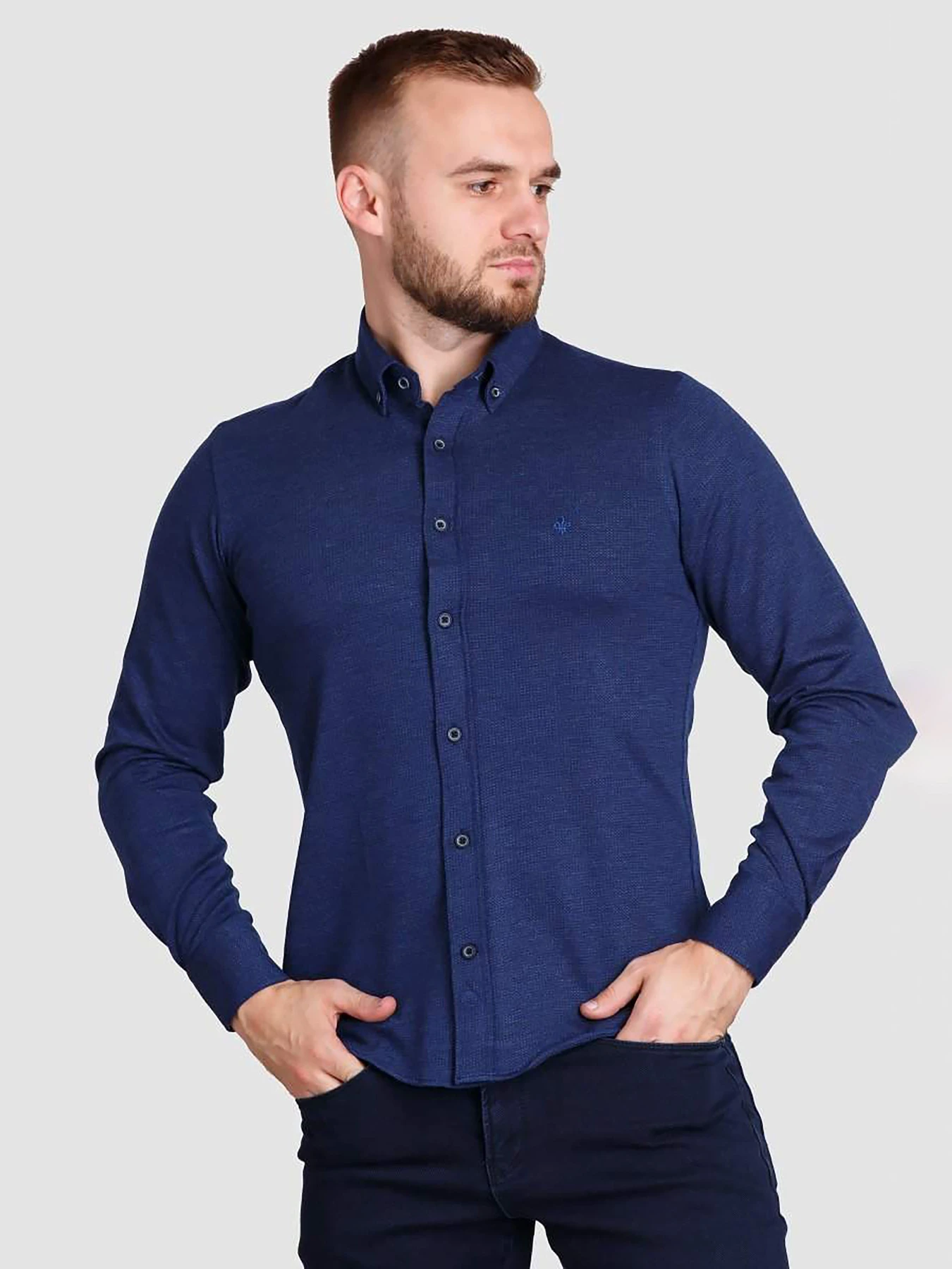 Рубашки Trend Collection модель TC1524DarkBlueRBSHKMN Рубашки Trend Collection модель TC1524DarkBlueRBSHKMN Фото