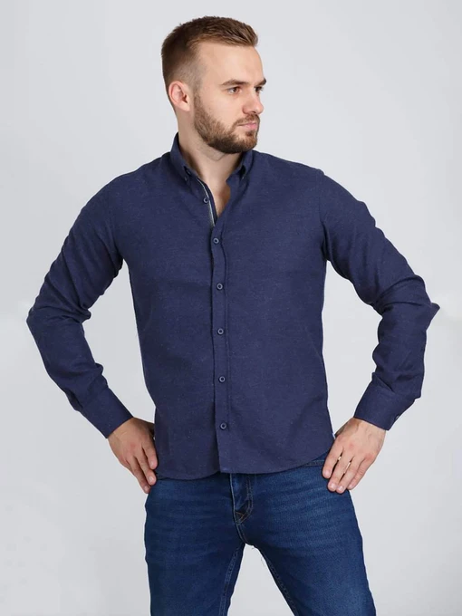 Рубашки Trend Collection модель TC1470DarkBlueRBSHKMN Фото