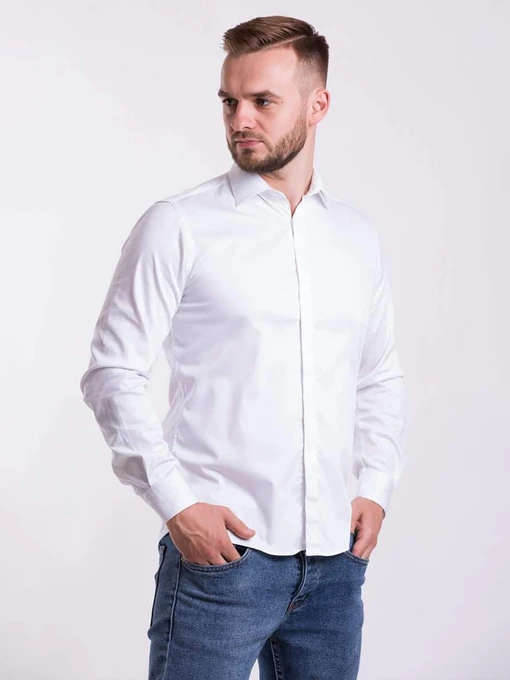 Рубашки Trend Collection модель TC1013WhiteRBSHKMN Фото