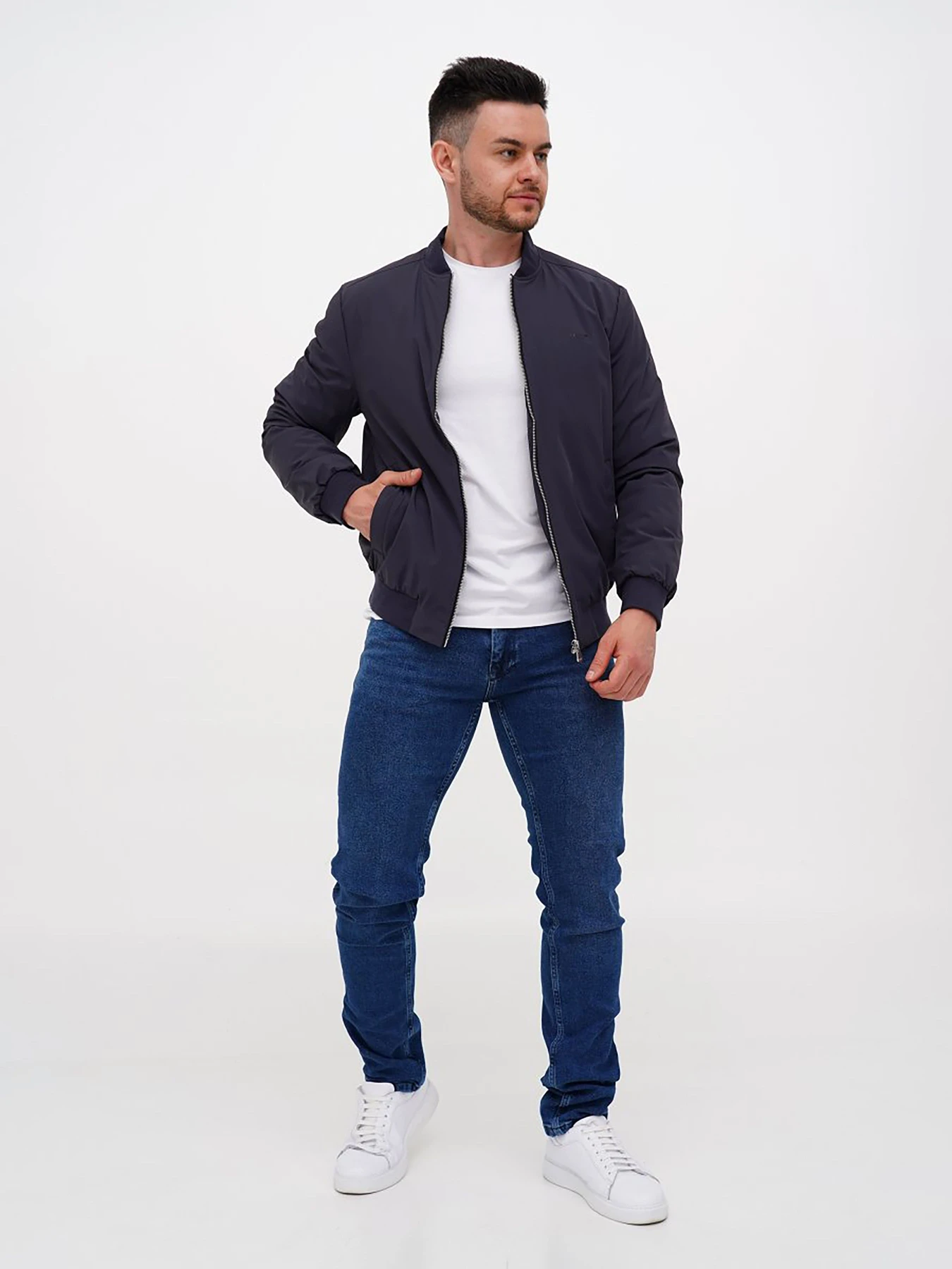 Куртки и дубленки Trend Collection модель TC11411GreyBMBRMN Фото