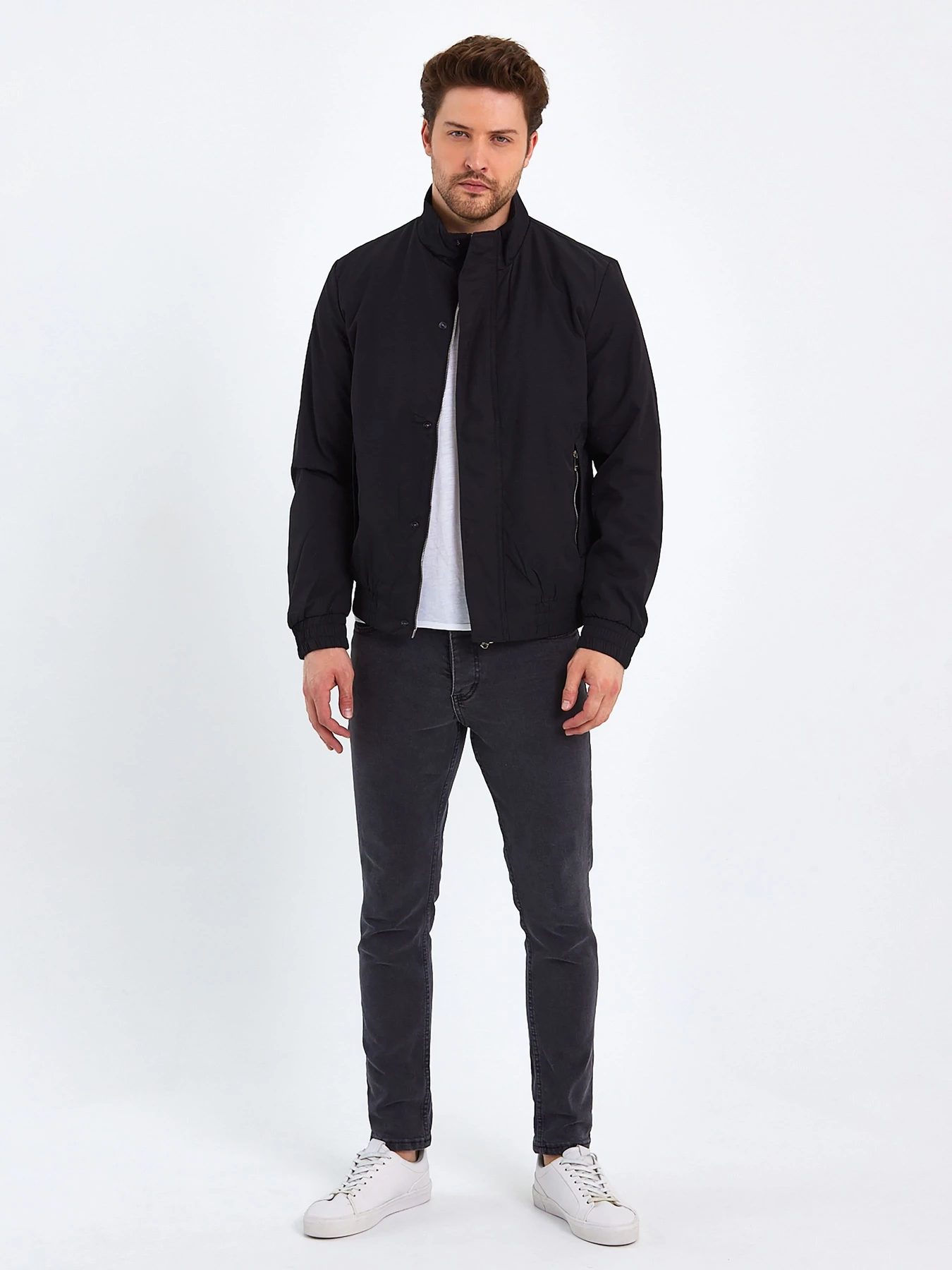 Куртки и дубленки Trend Collection модель TC8263BlackVTRVKMN Фото
