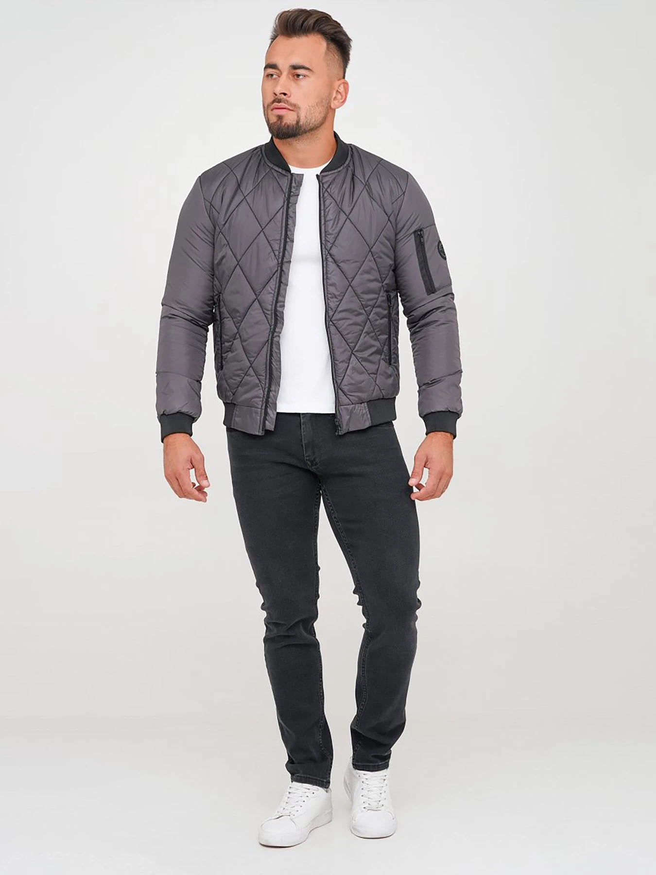 Куртки и дубленки Trend Collection модель TC6795GreyBMBRMN Фото