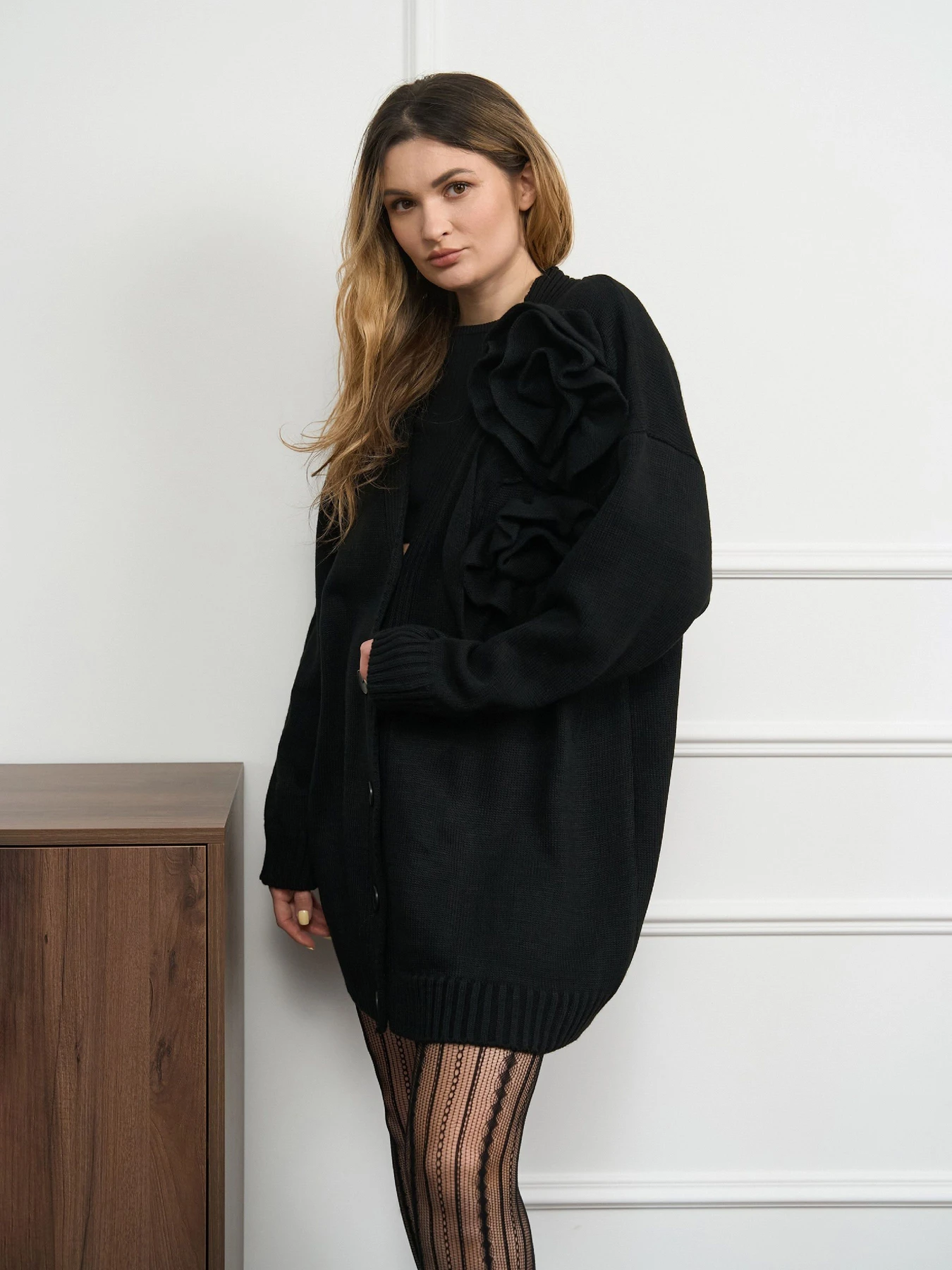 Свитры и кардиганы HANDY WEAR Heart модель 4324 Свитры и кардиганы HANDY WEAR Heart модель 4324 Фото