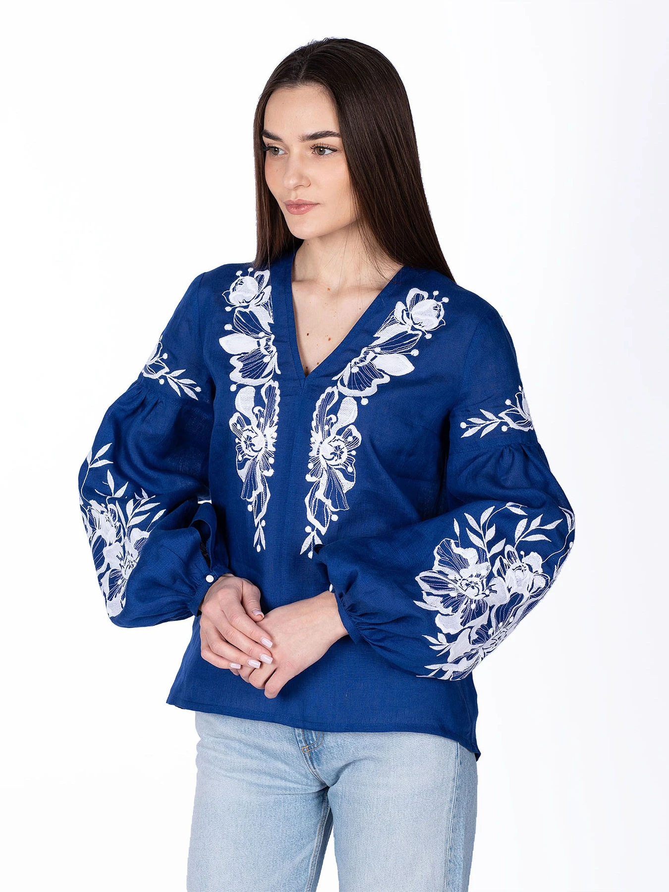 Вышиванки Едельвіка модель 44-22-00blue Фото