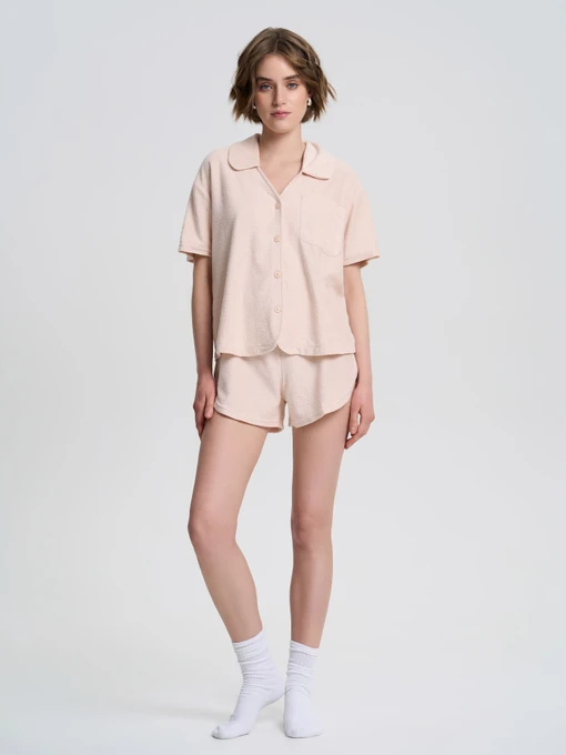 Одяг для дому та сну Роза модель 230714_beige Фото