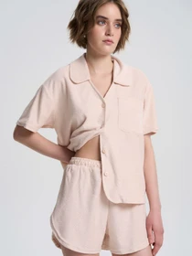 Одяг для дому та сну Роза модель 230714_beige Фото
