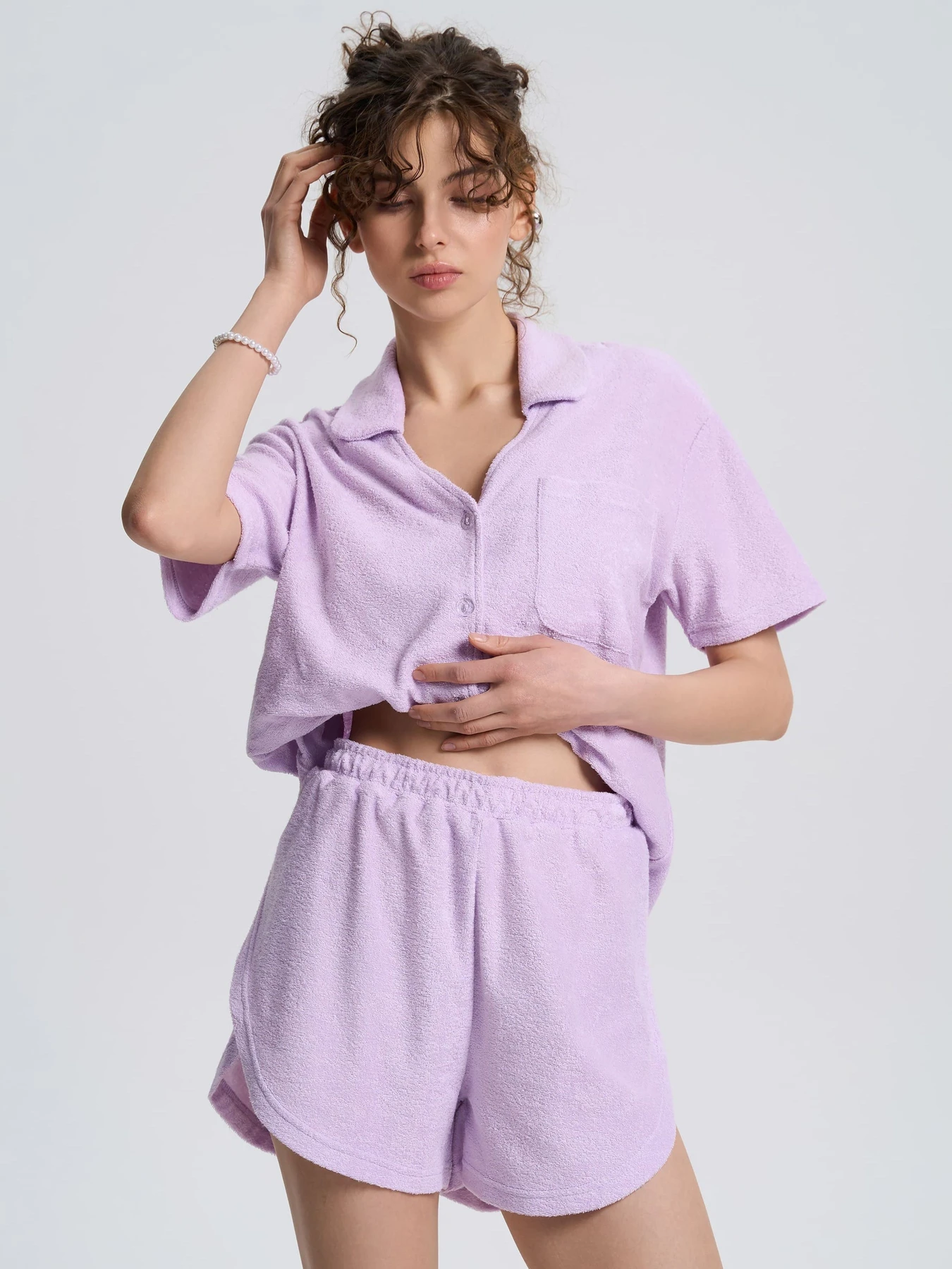 Одежда для дома и сна Роза модель 230714_Lilac Фото