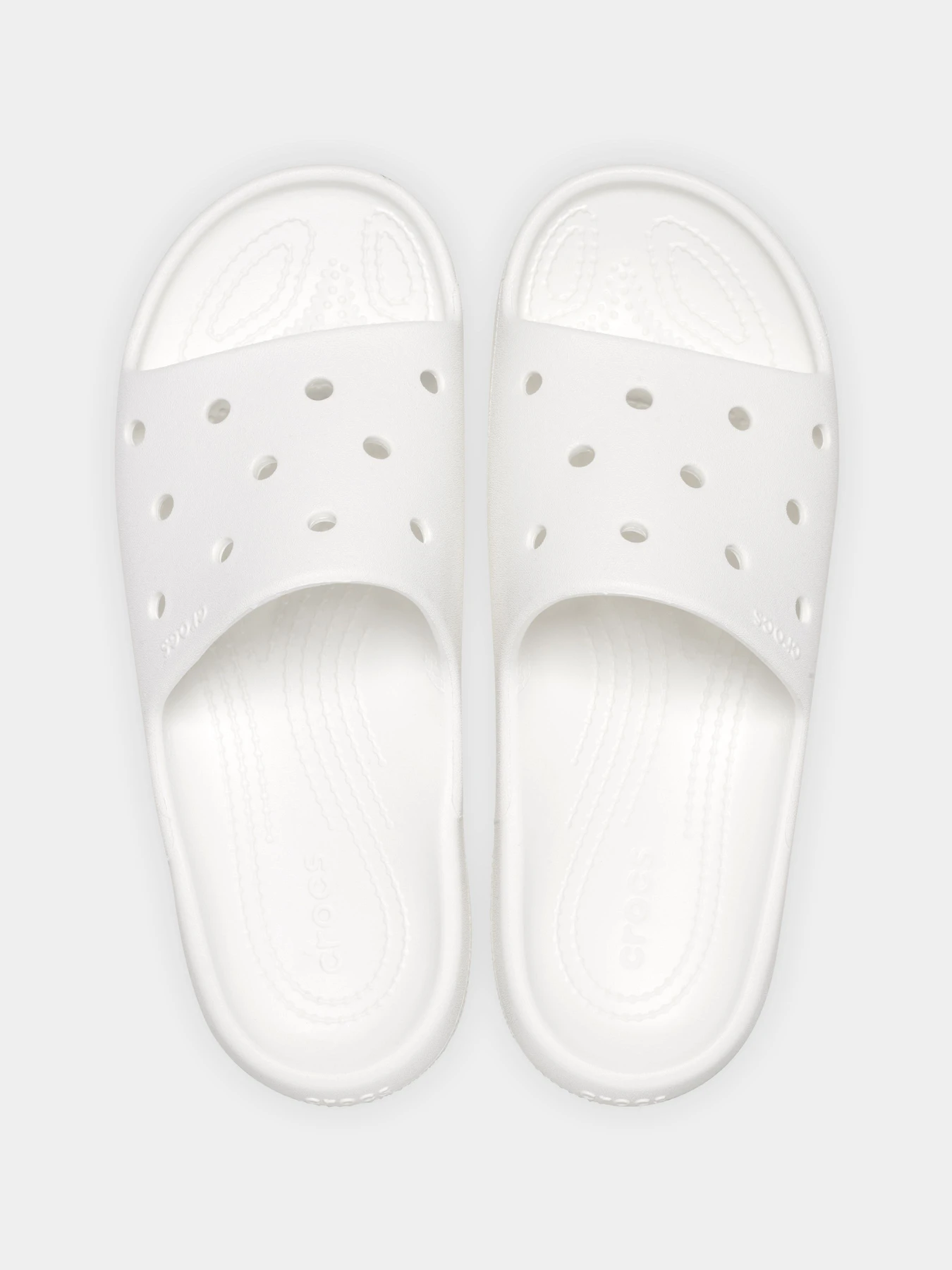 Шлёпанцы Crocs модель 209401WHI Фото