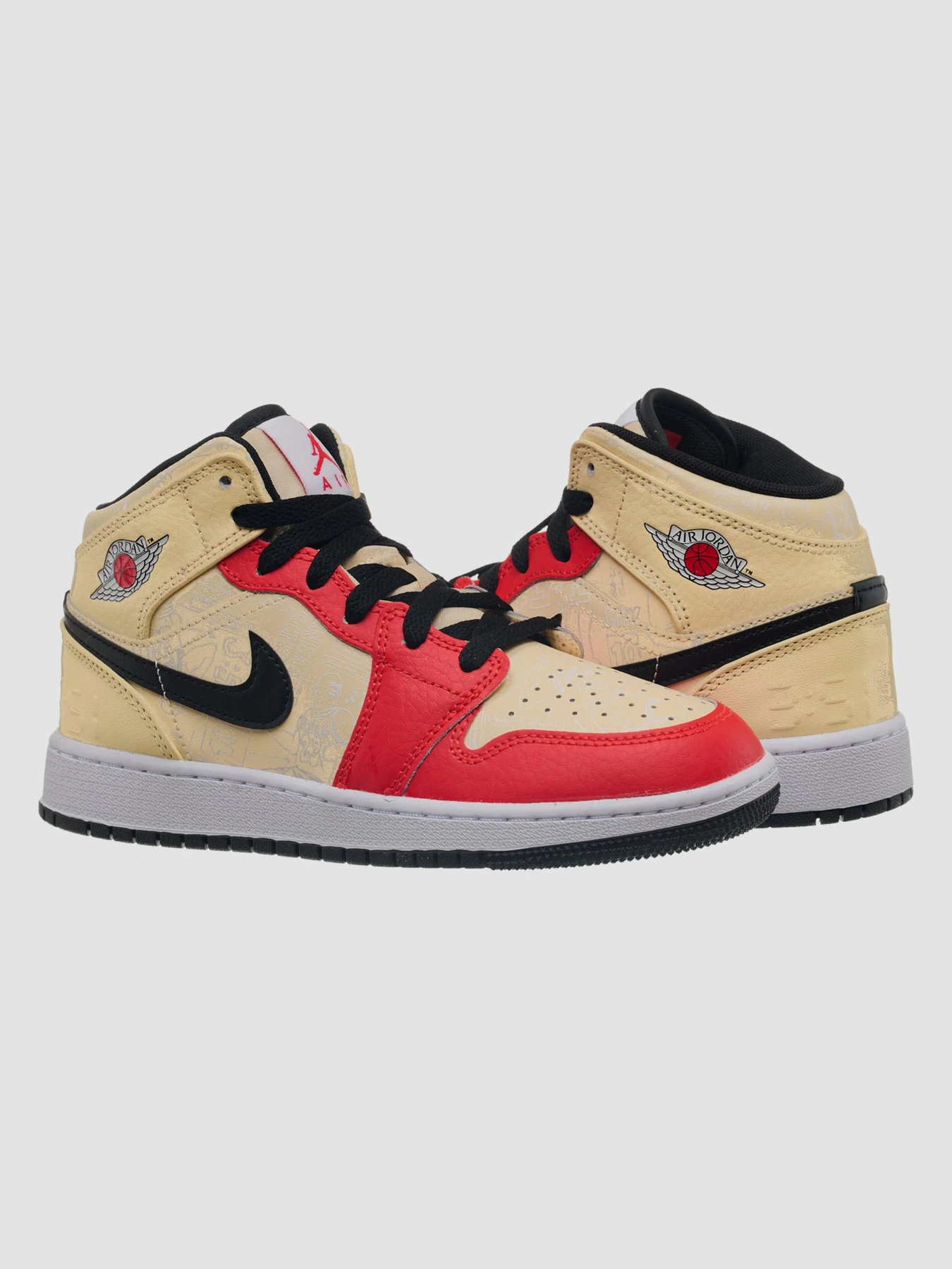 Кросівки Jordan 1 Mid Gs ‘Dunk Contest’ модель DV7012-100 Кросівки Jordan 1 Mid Gs ‘Dunk Contest’ модель DV7012-100 Фото