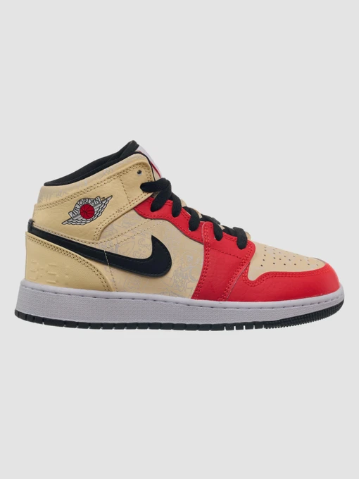 Кросівки Jordan 1 Mid Gs ‘Dunk Contest’ модель DV7012-100 Фото