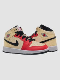 Кросівки Jordan 1 Mid Gs ‘Dunk Contest’ модель DV7012-100 Фото