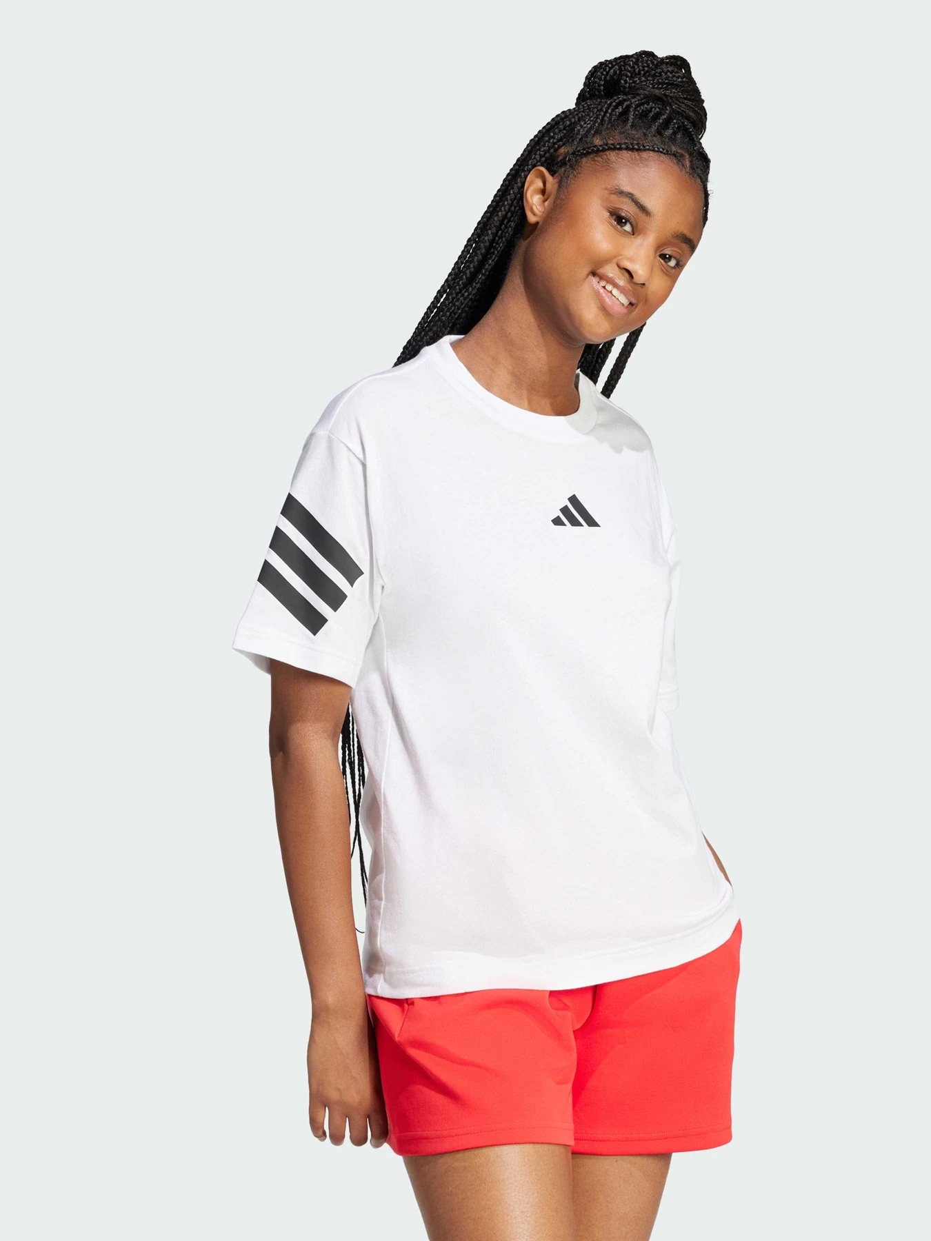Футболки и поло Adidas 3 Stripes модель JE0238 Фото
