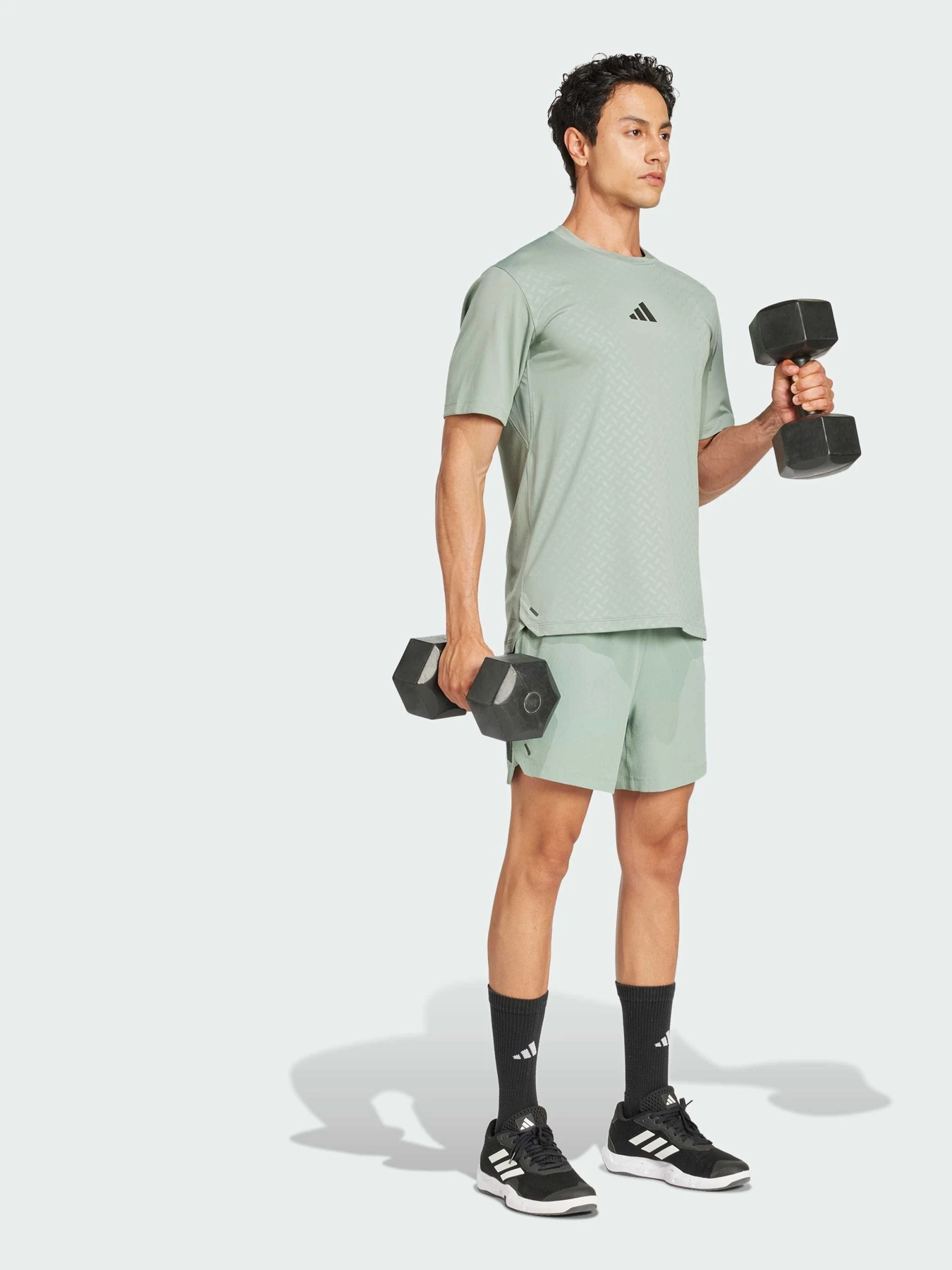 Шорты Adidas 3 Stripes модель JI8209 Шорты Adidas 3 Stripes модель JI8209 Фото