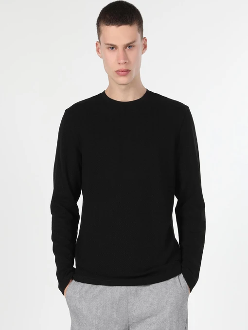 Худи и свитшоты Colin’s модель CL1060482_Q1.V1_BLK Фото