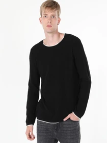 Худи и свитшоты Colin’s модель CL1056038_Q1.V1_BLK Фото