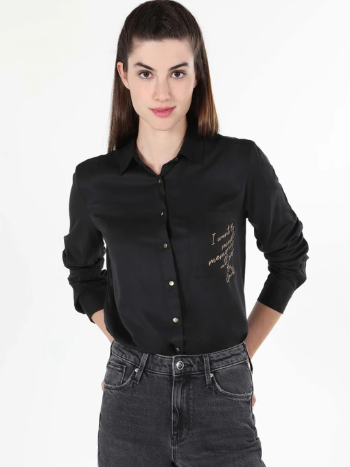 Сорочки Colin’s модель CL1060145_Q1.V1_BLK Фото