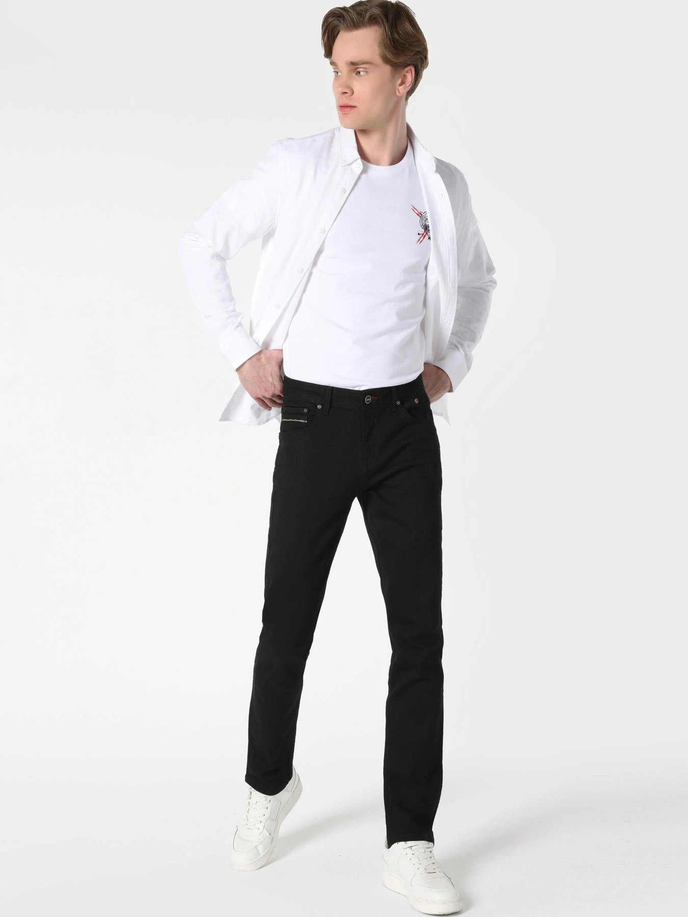 Рубашки Colin’s модель CL1063192_Q1.V1_WHT Фото