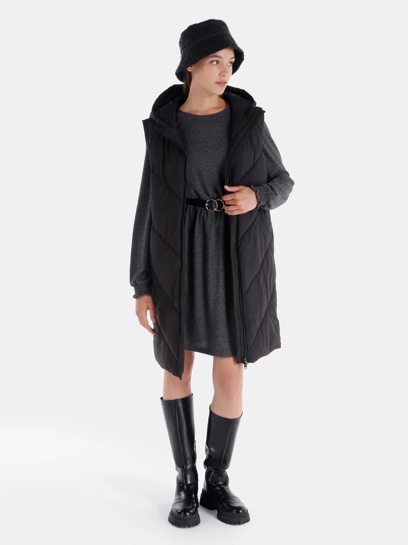 Куртки и дубленки Colin’s модель CL1065774_Q1.V1_BLK Фото