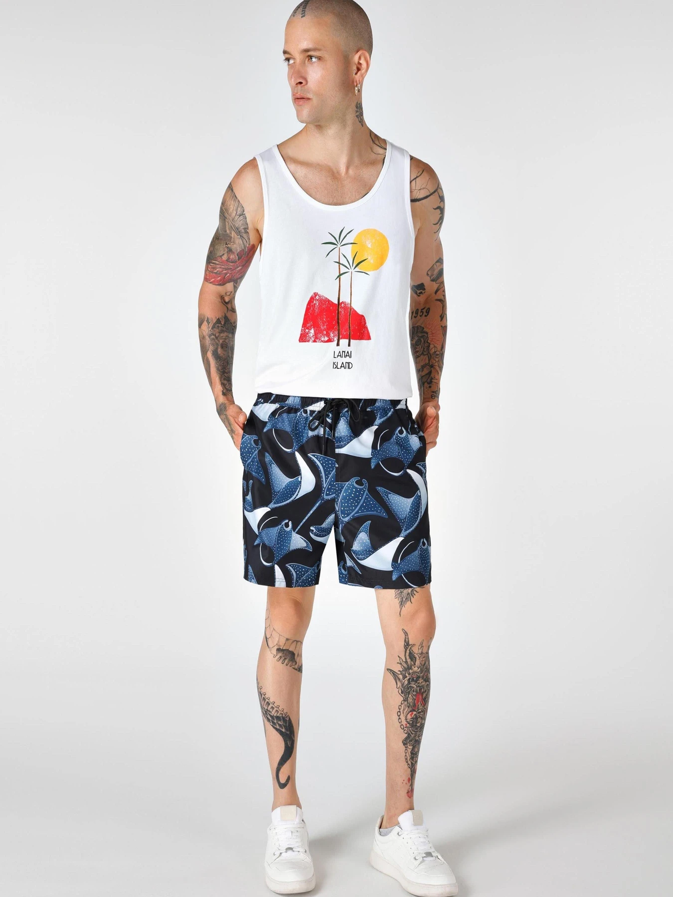Одежда для пляжа Colin’s модель CL1063398_Q1.V1_BLK Фото
