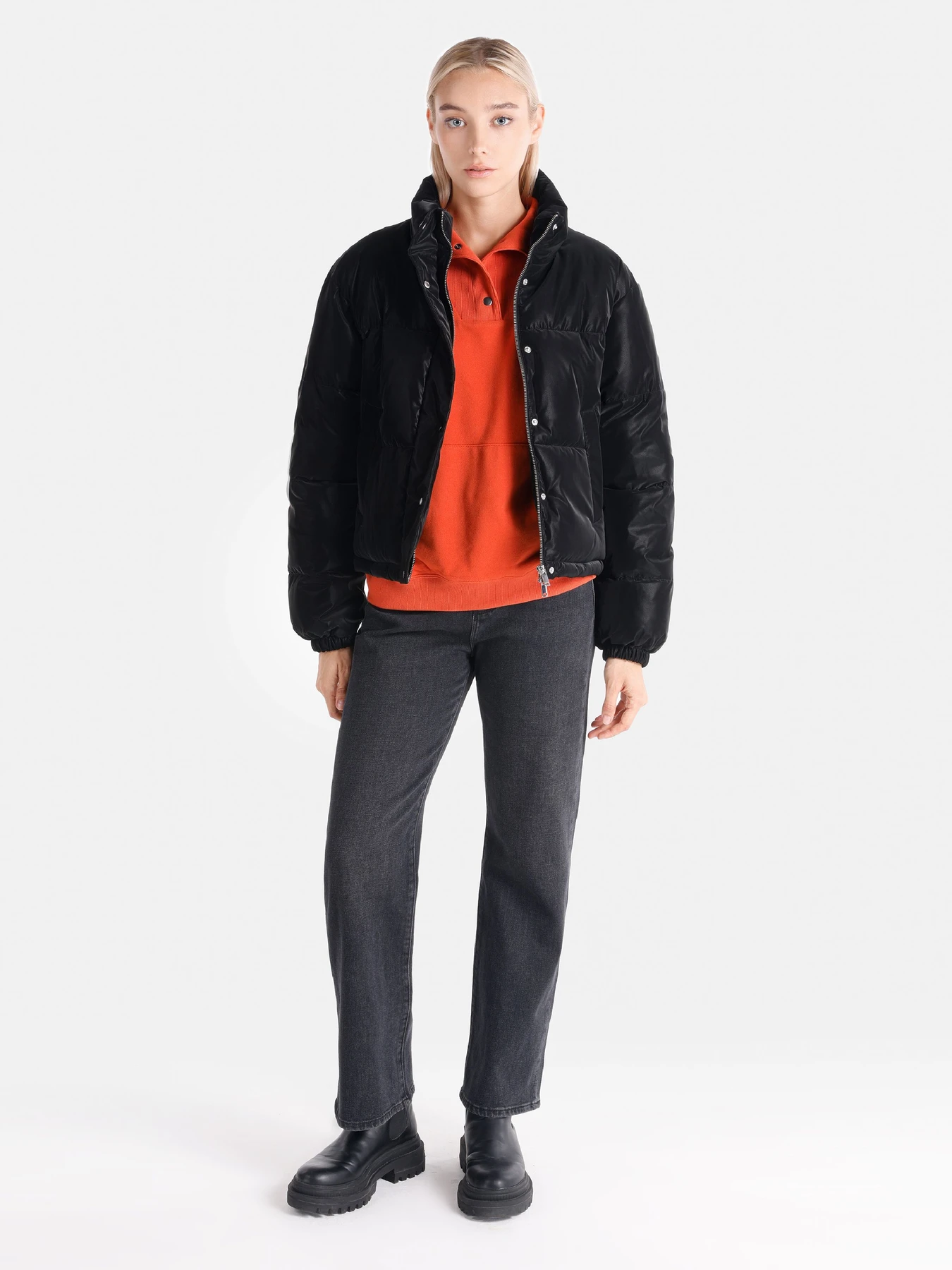 Куртки и дубленки Colin’s модель CL1065777_Q1.V1_BLK Фото