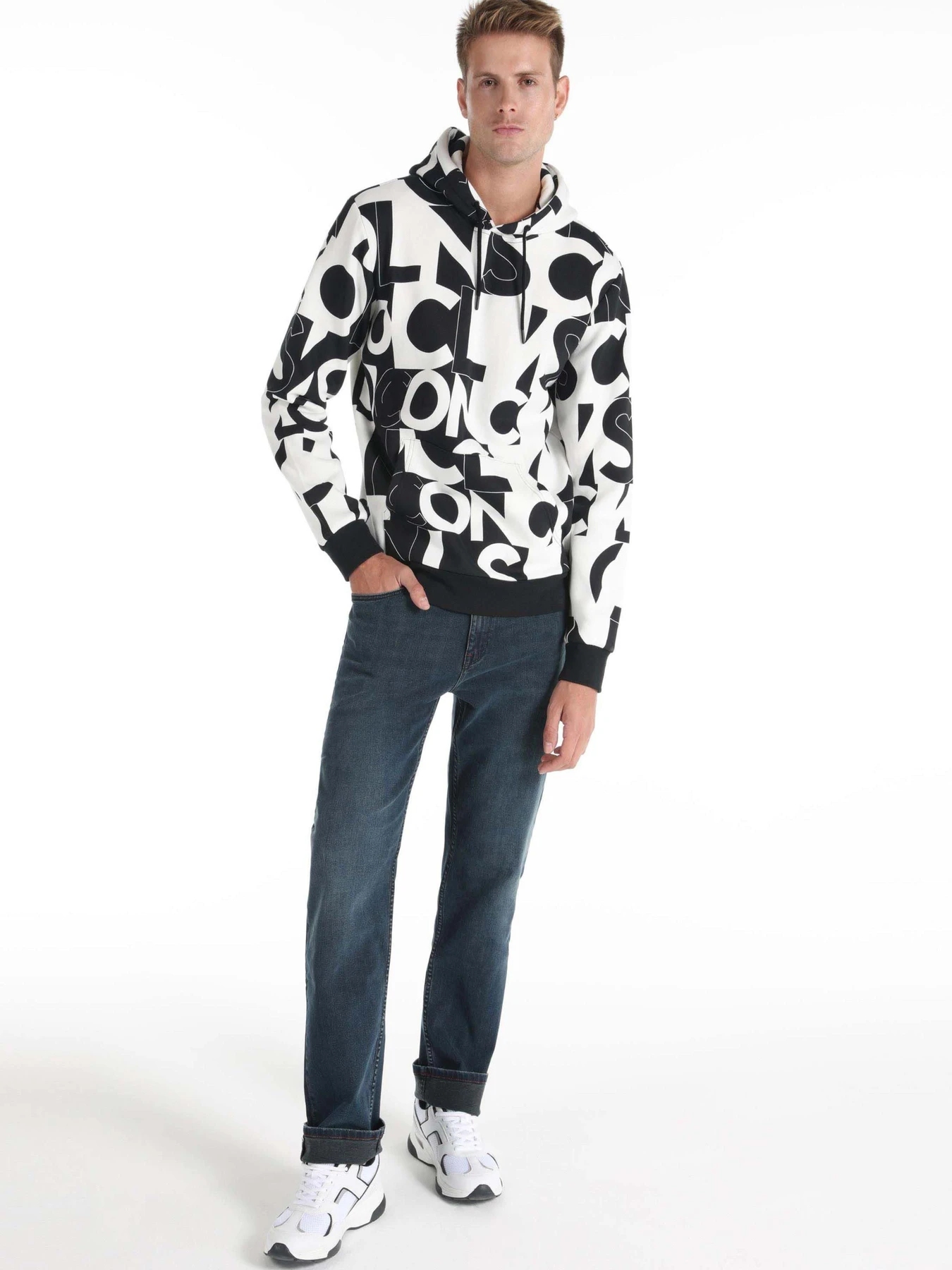 Худи и свитшоты Colin’s модель CL1064829_Q1.V1_BLK Фото