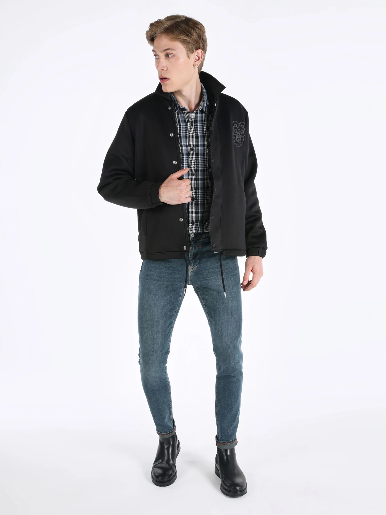 Куртки и дубленки Colin’s модель CL1065207_Q1.V1_BLK Фото