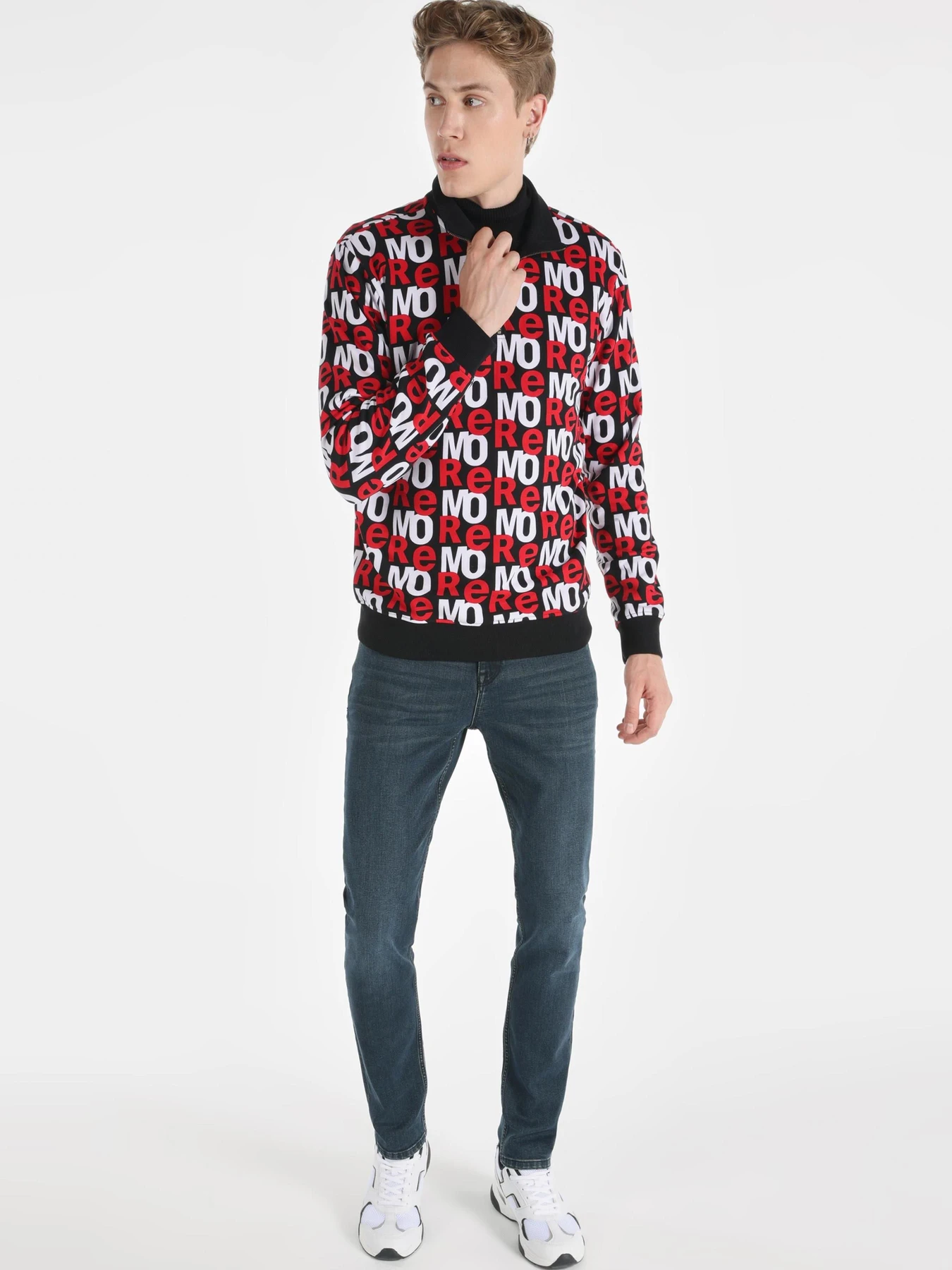 Худі та світшоти Colin’s модель CL1064784_Q1.V1_BLK Фото