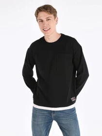 Худи и свитшоты Colin’s модель CL1065598_Q1.V1_BLK Фото