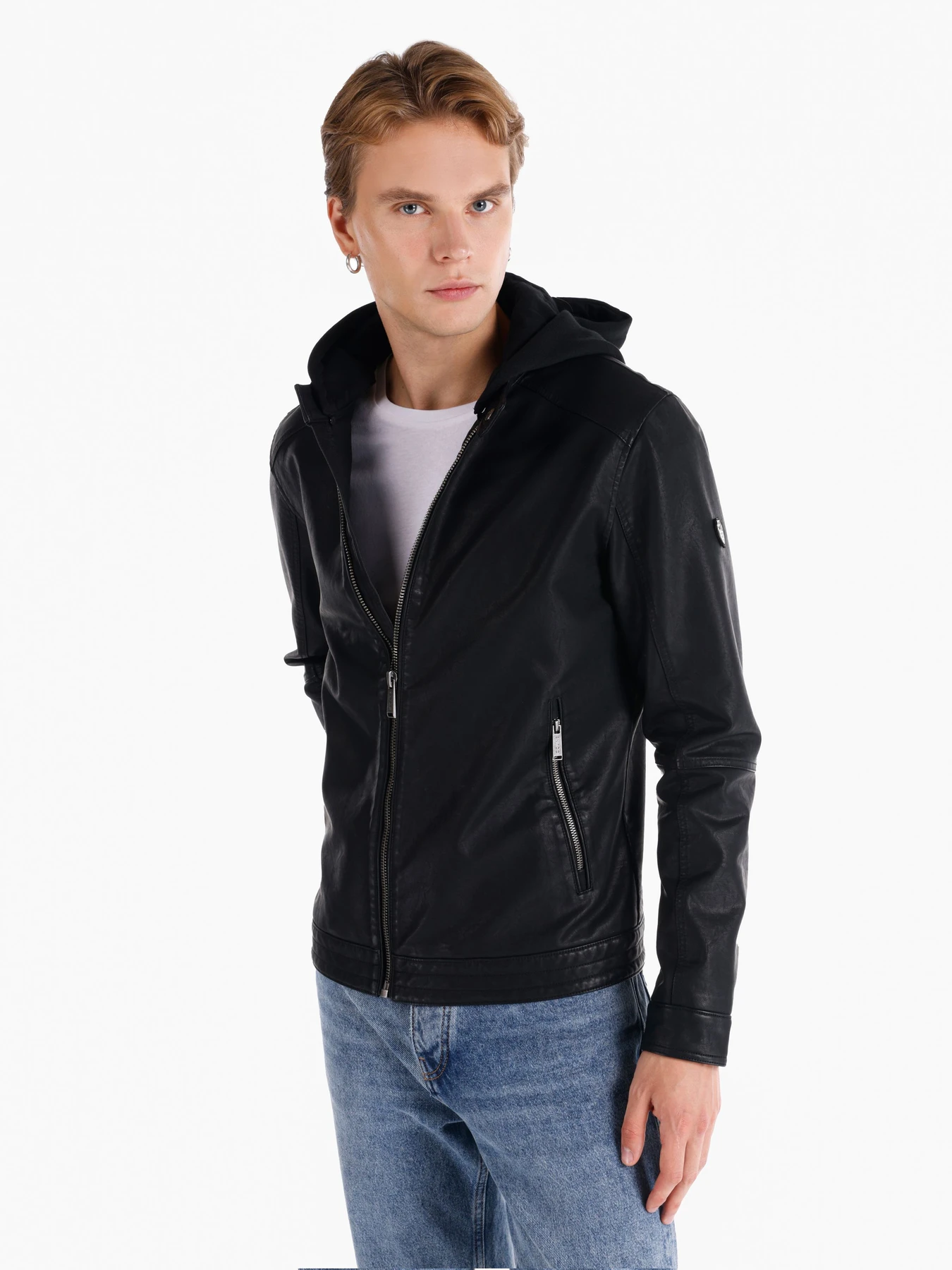 Куртки и дубленки Colin’s модель CL1066367_Q1.V1_BLK Фото
