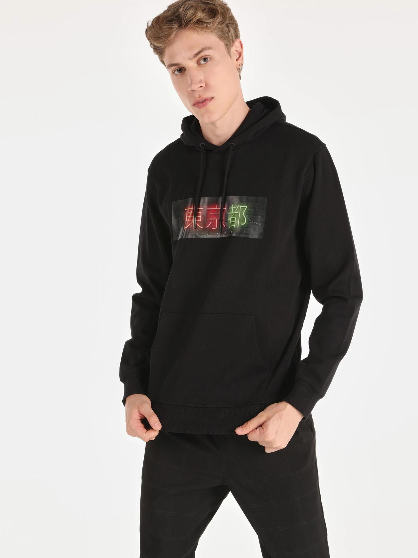 Худі та світшоти Colin’s модель CL1059894_Q1.V1_BLK Фото