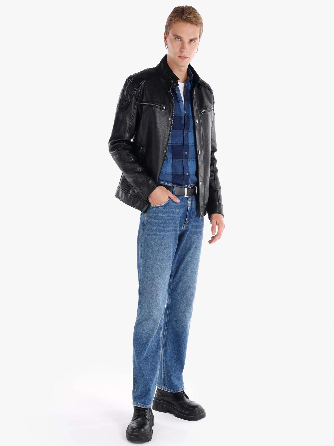Куртки и дубленки Colin’s модель CL1064986_Q1.V1_BLK Фото