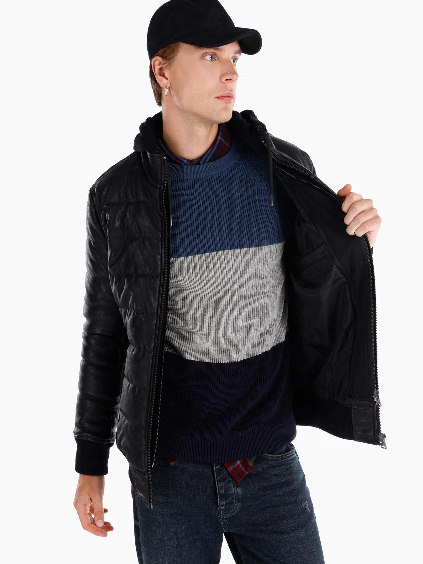 Куртки и дубленки Colin’s модель CL1064987_Q1.V1_BLK Фото