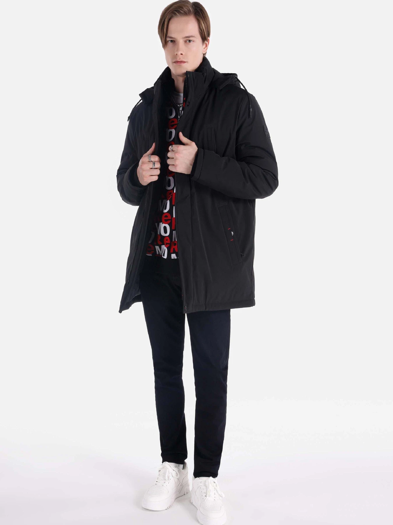 Куртки та дублянки Colin’s модель CL1065862_Q1.V1_BLK Фото