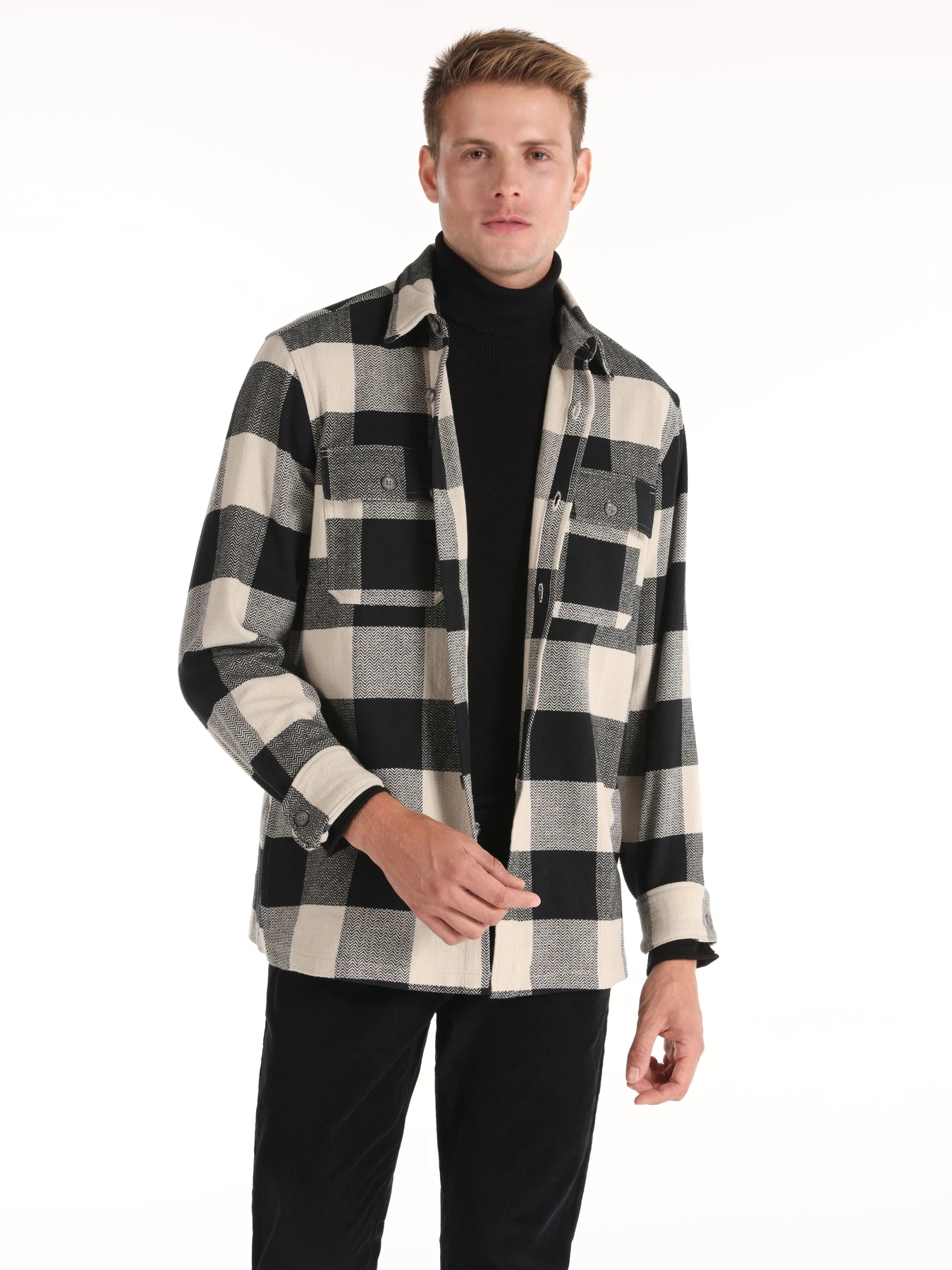 Сорочки Colin’s модель CL1065944_Q1.V1_BLK Фото