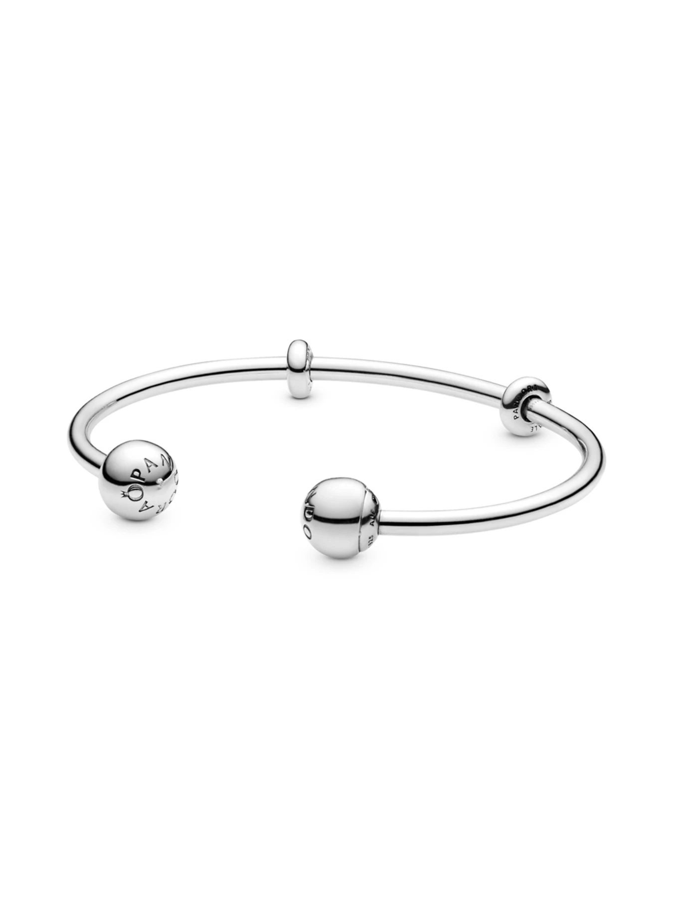 Банглы PANDORA Moments модель 596477 Фото