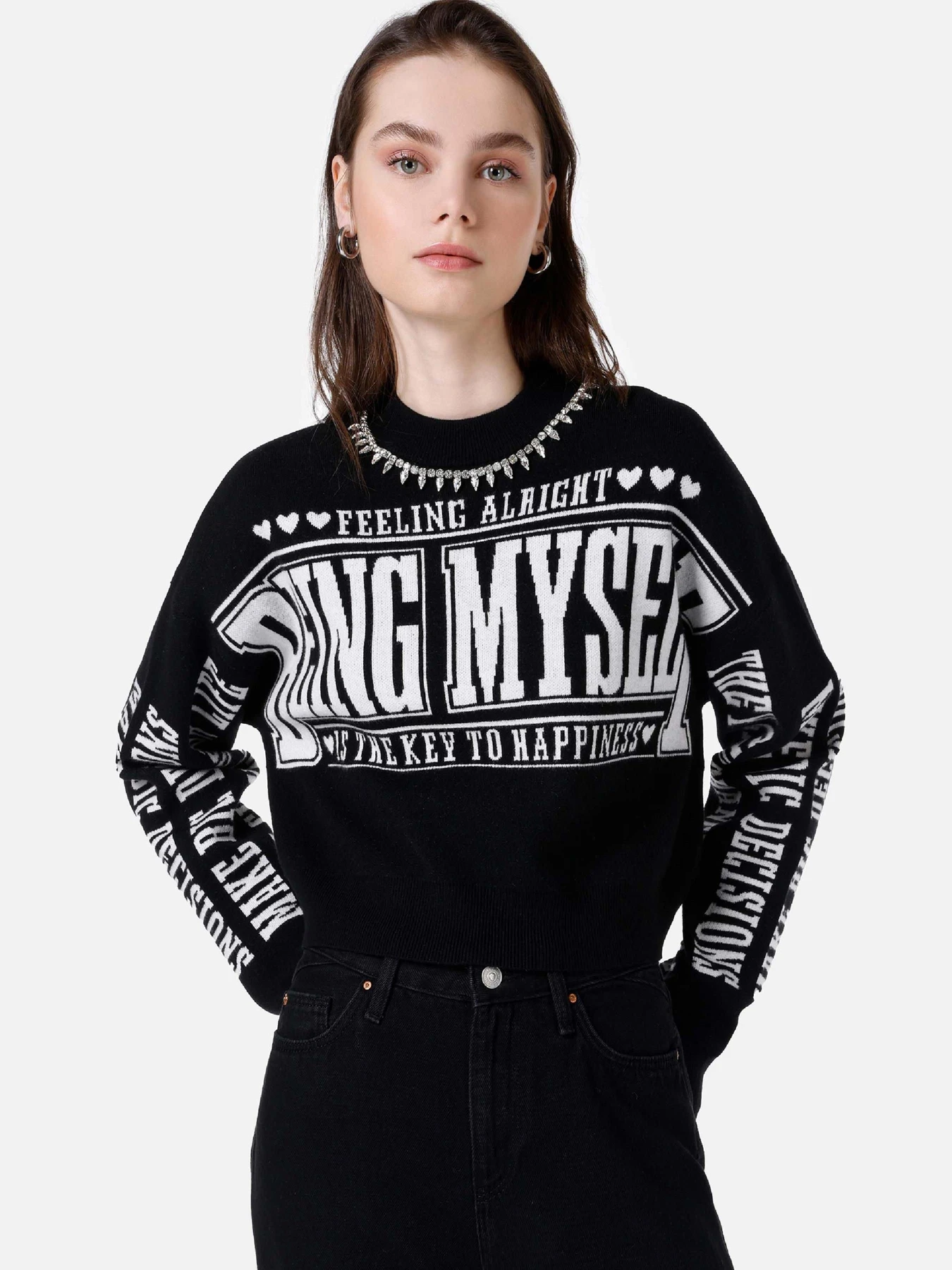 Худи и свитшоты Colin’s модель CL1067376_Q1.V1_BLK Фото