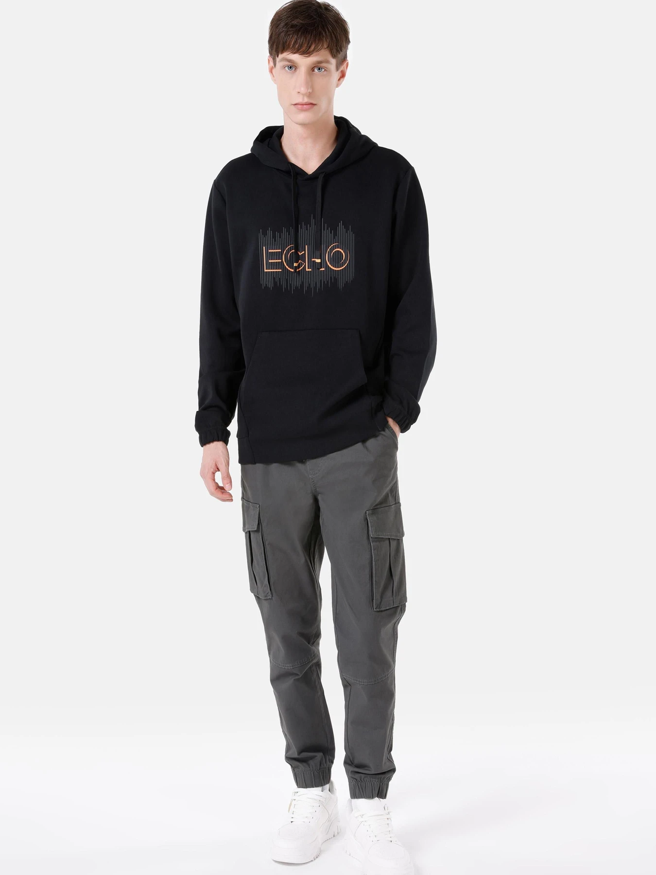 Худи и свитшоты Colin’s модель CL1067464_Q1.V1_BLK Фото