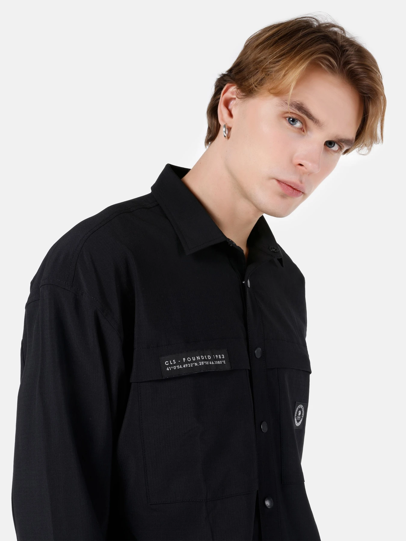 Сорочки Colin’s модель CL1068193_Q1.V1_BLK Фото