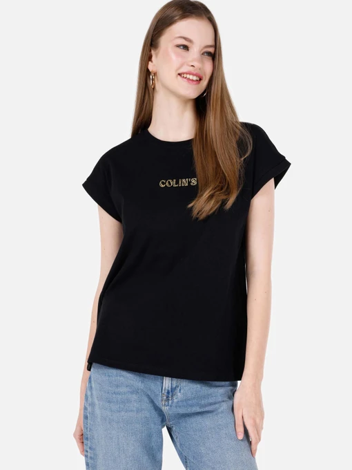 Футболки и поло Colin’s модель CL1068729_Q1.V1_BLK Фото
