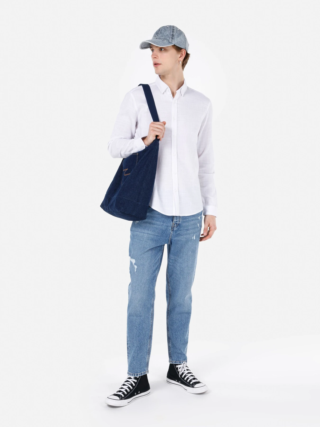 Рубашки Colin’s модель CL1066755_Q1.V1_WHT Фото