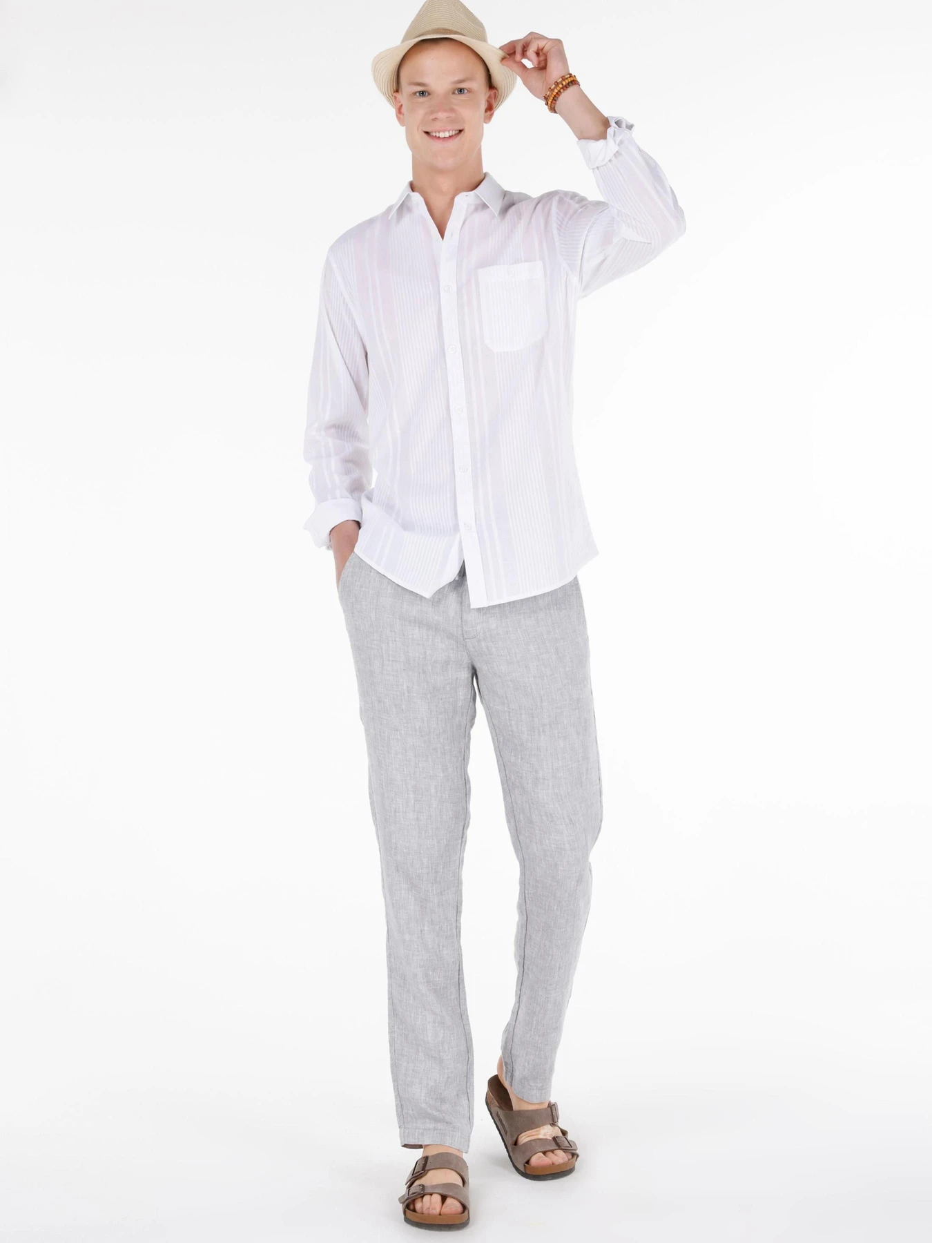 Рубашки Colin’s модель CL1066930_Q1.V1_WHT Фото