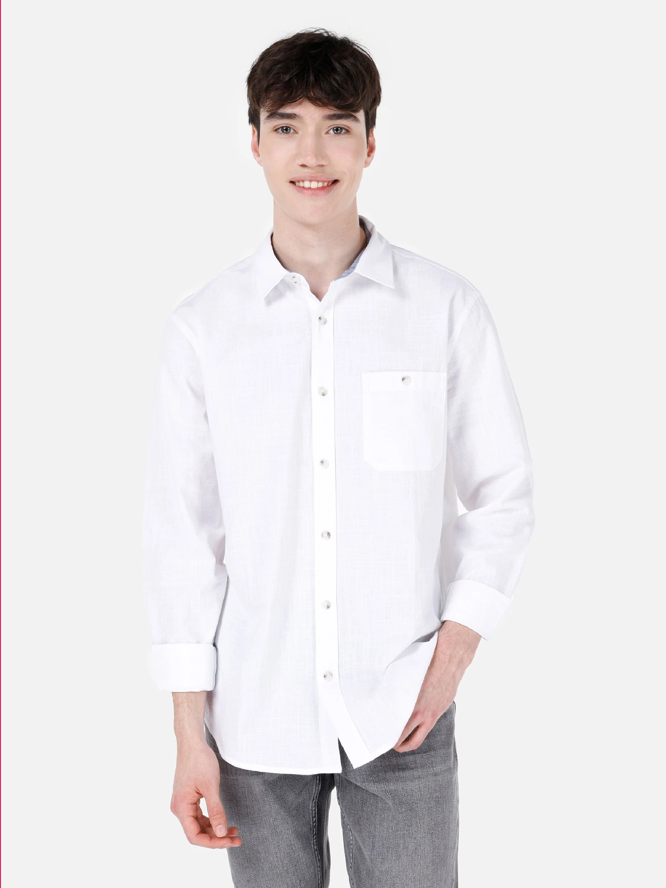 Рубашки Colin’s модель CL1068392_Q1.V1_WHT Фото