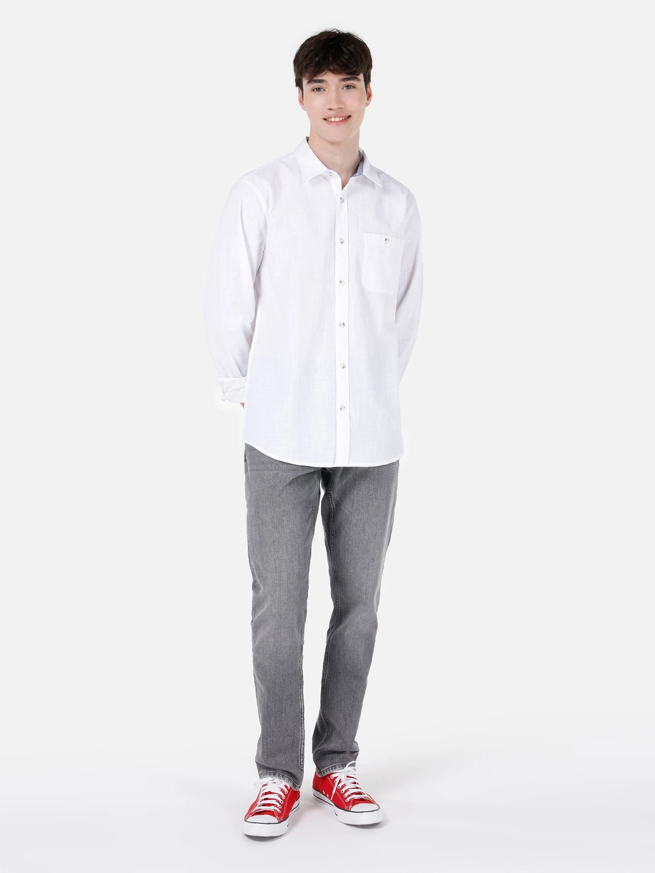 Рубашки Colin’s модель CL1068392_Q1.V1_WHT Фото
