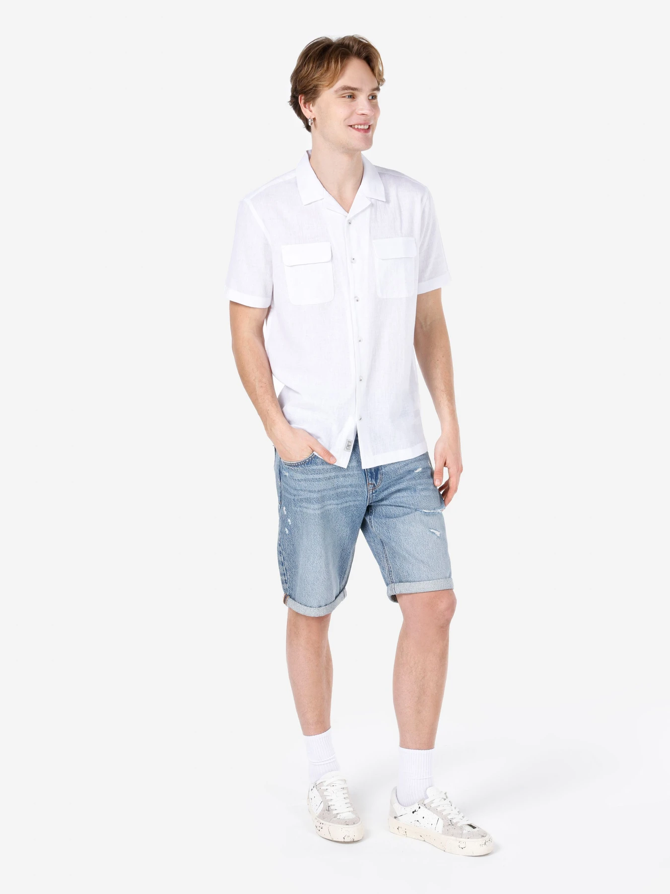 Рубашки Colin’s модель CL1068758_Q1.V1_WHT Фото
