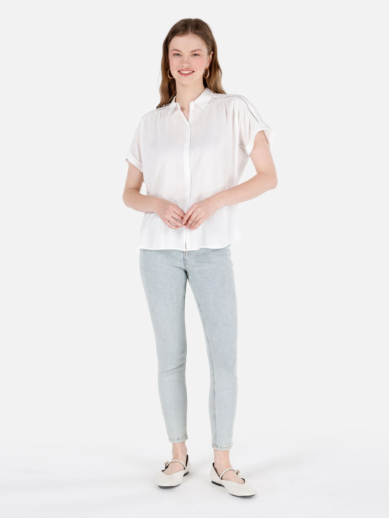 Рубашки Colin’s модель CL1068884_Q1.V1_WHT Фото