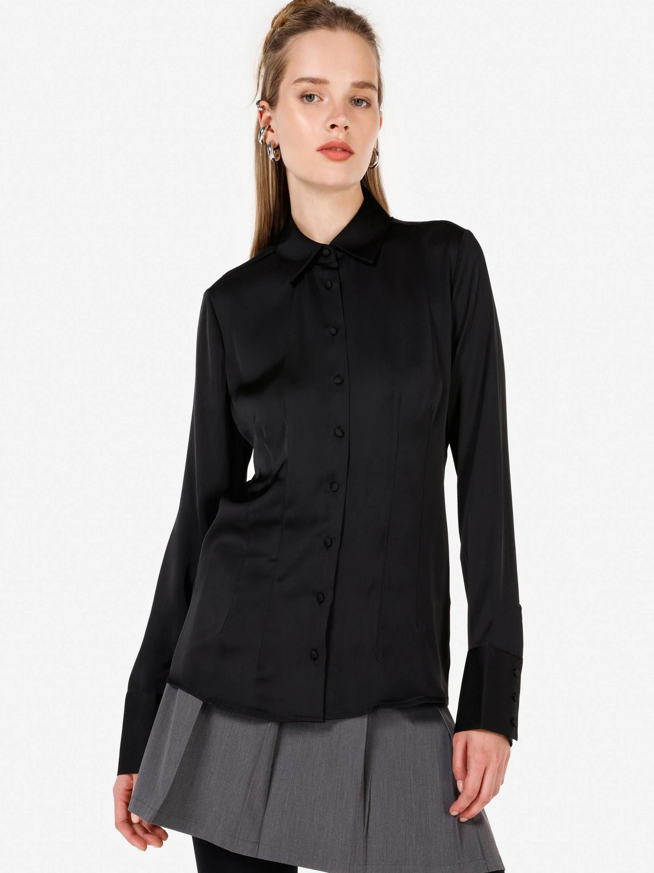 Сорочки Colin’s модель CL1070287_Q1.V1_BLK Фото