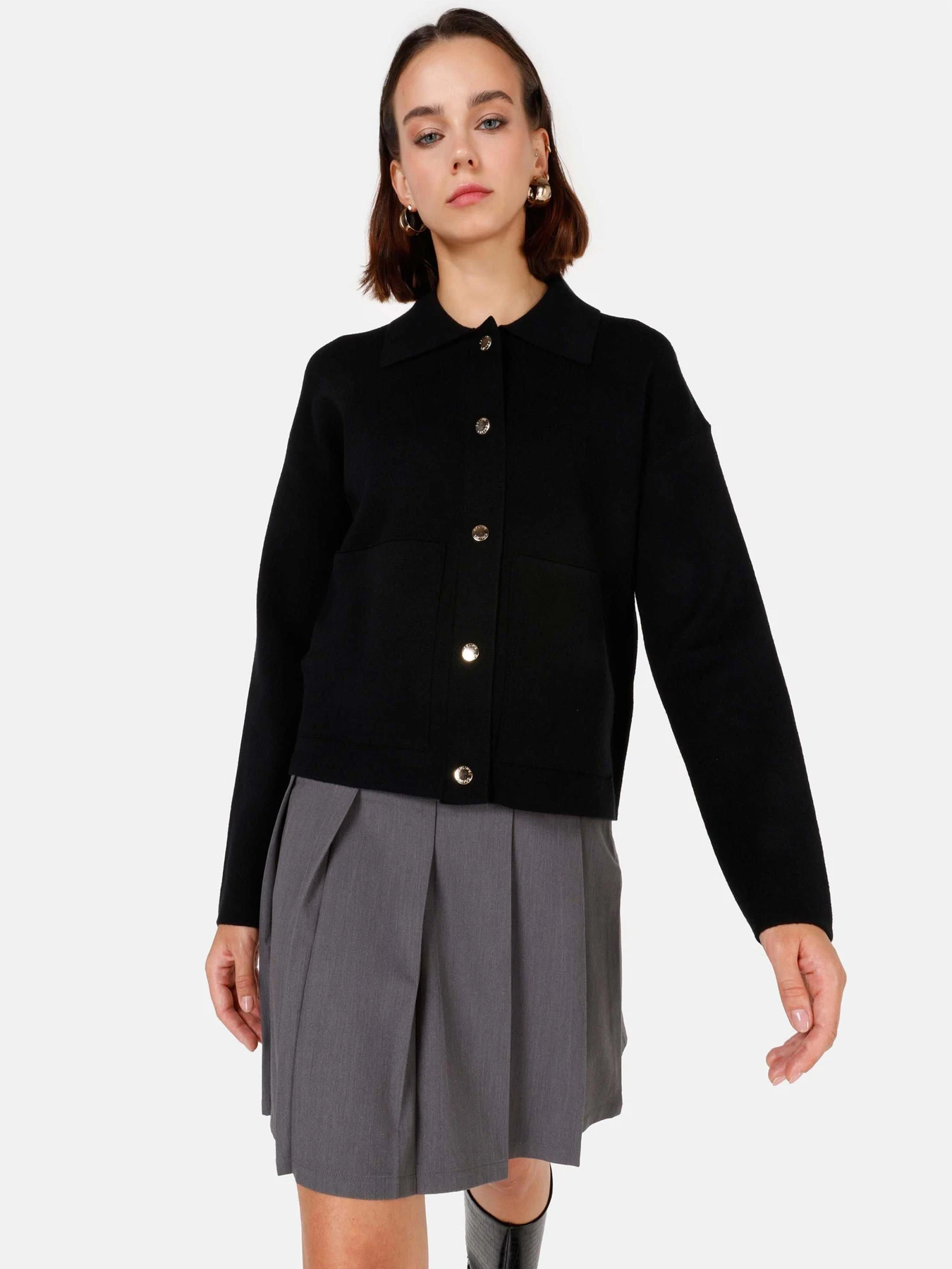 Худи и свитшоты Colin’s модель CL1070884_Q1.V1_BLK Фото
