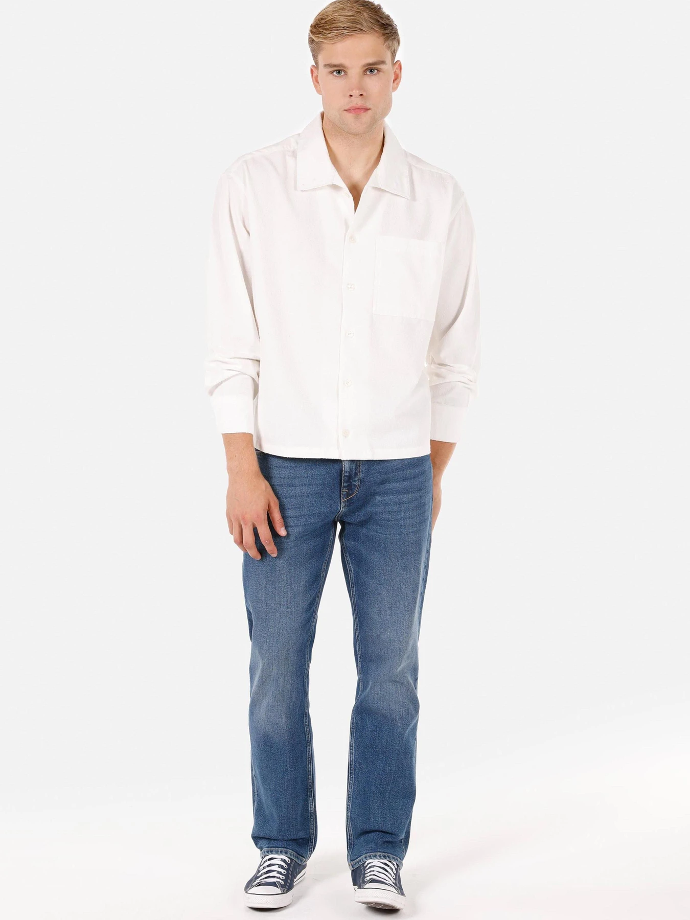 Рубашки Colin’s модель CL1070533_Q1.V1_WHT Фото