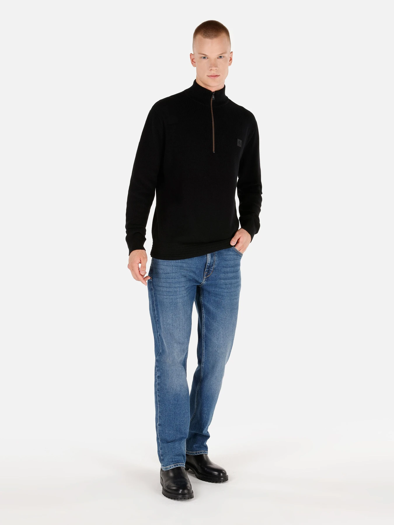 Худи и свитшоты Colin’s модель CL1069884_Q1.V1_BLK Фото
