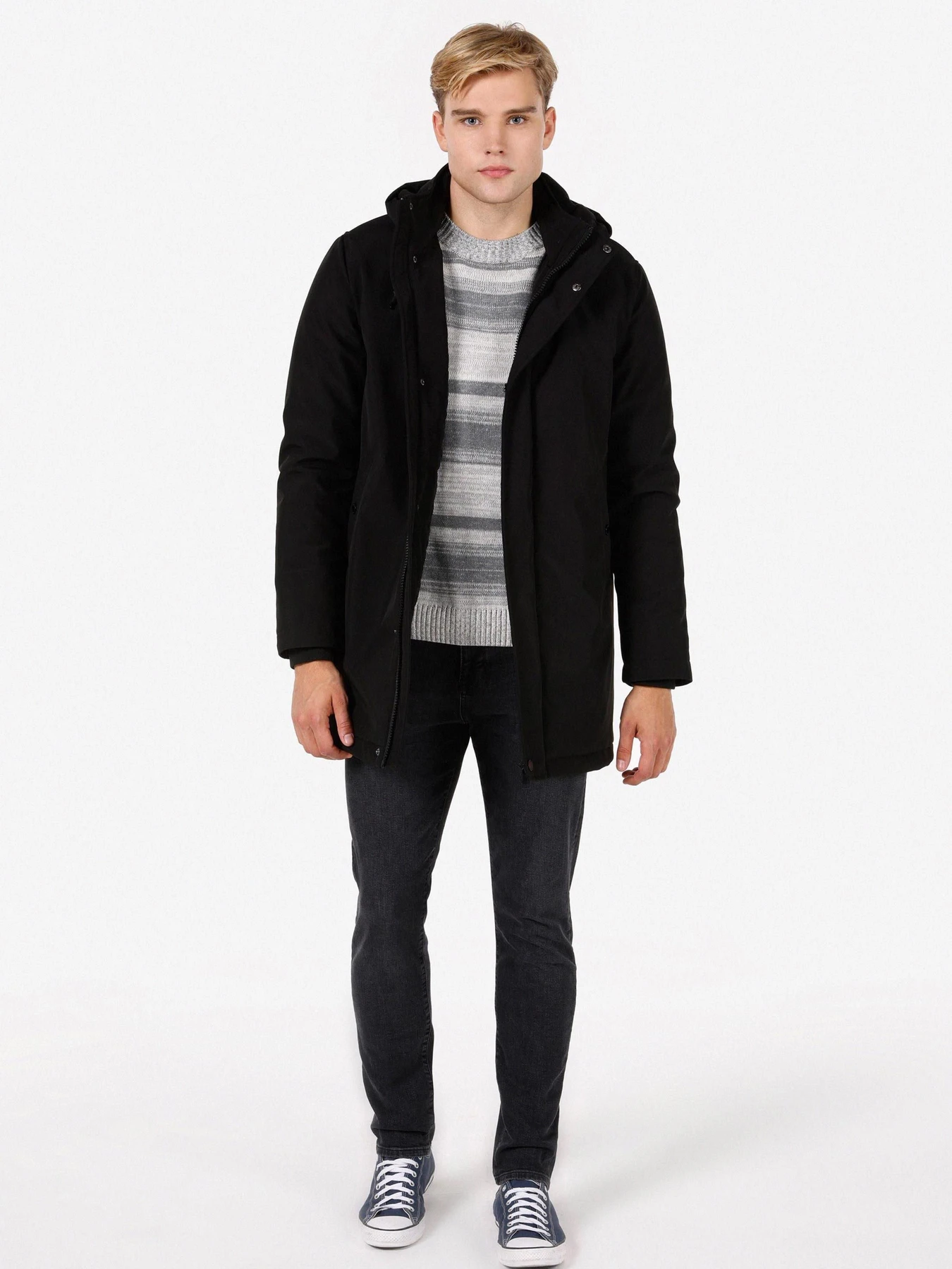 Куртки и дубленки Colin’s модель CL1070644_Q1.V1_BLK Фото